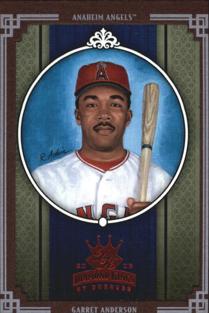 thumbnail 2  - 2005 Diamond Kings Framed Red Baseball Card Pick
