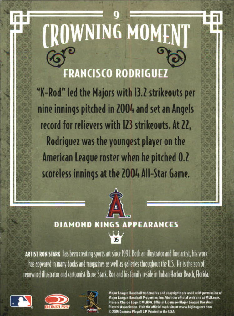 thumbnail 13  - 2005 Diamond Kings Framed Red Baseball Card Pick