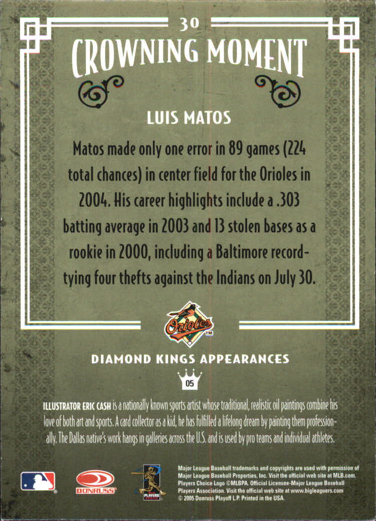 thumbnail 29  - 2005 Diamond Kings Framed Red Baseball Card Pick