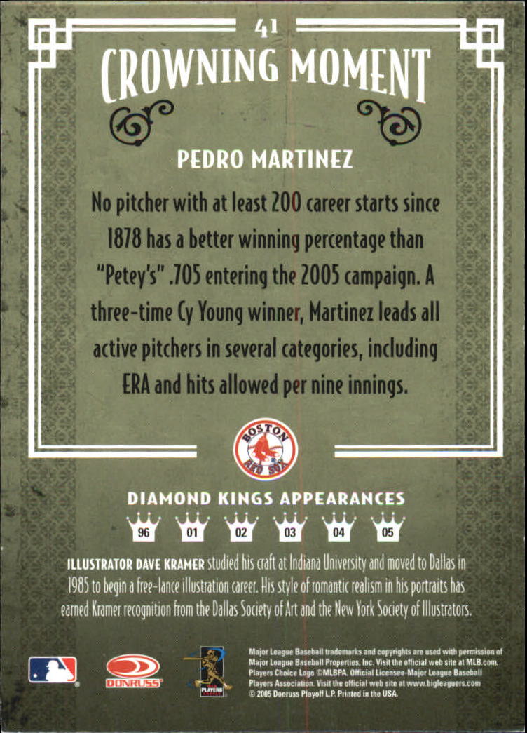 thumbnail 35  - 2005 Diamond Kings Framed Red Baseball Card Pick