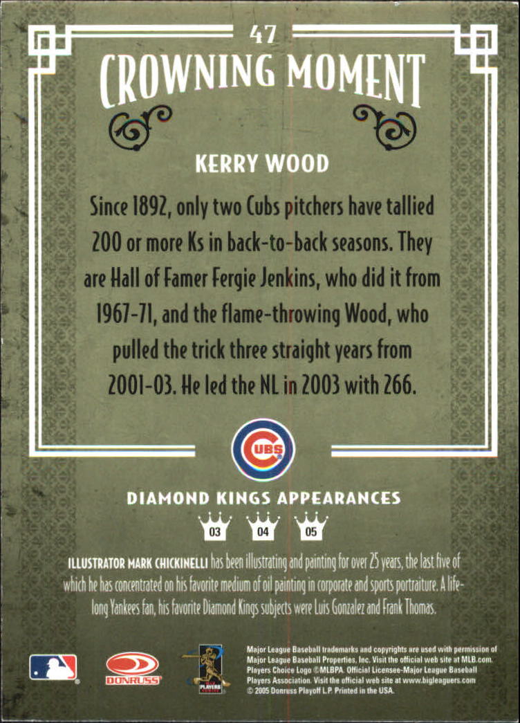 thumbnail 37  - 2005 Diamond Kings Framed Red Baseball Card Pick