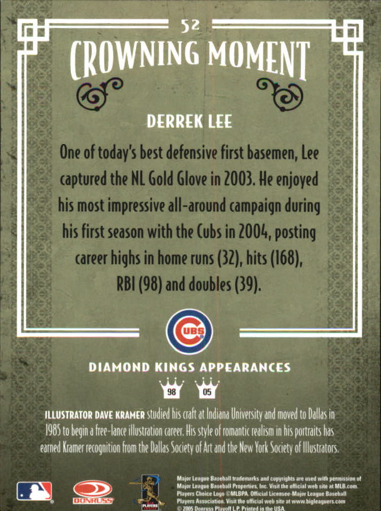 thumbnail 43  - 2005 Diamond Kings Framed Red Baseball Card Pick