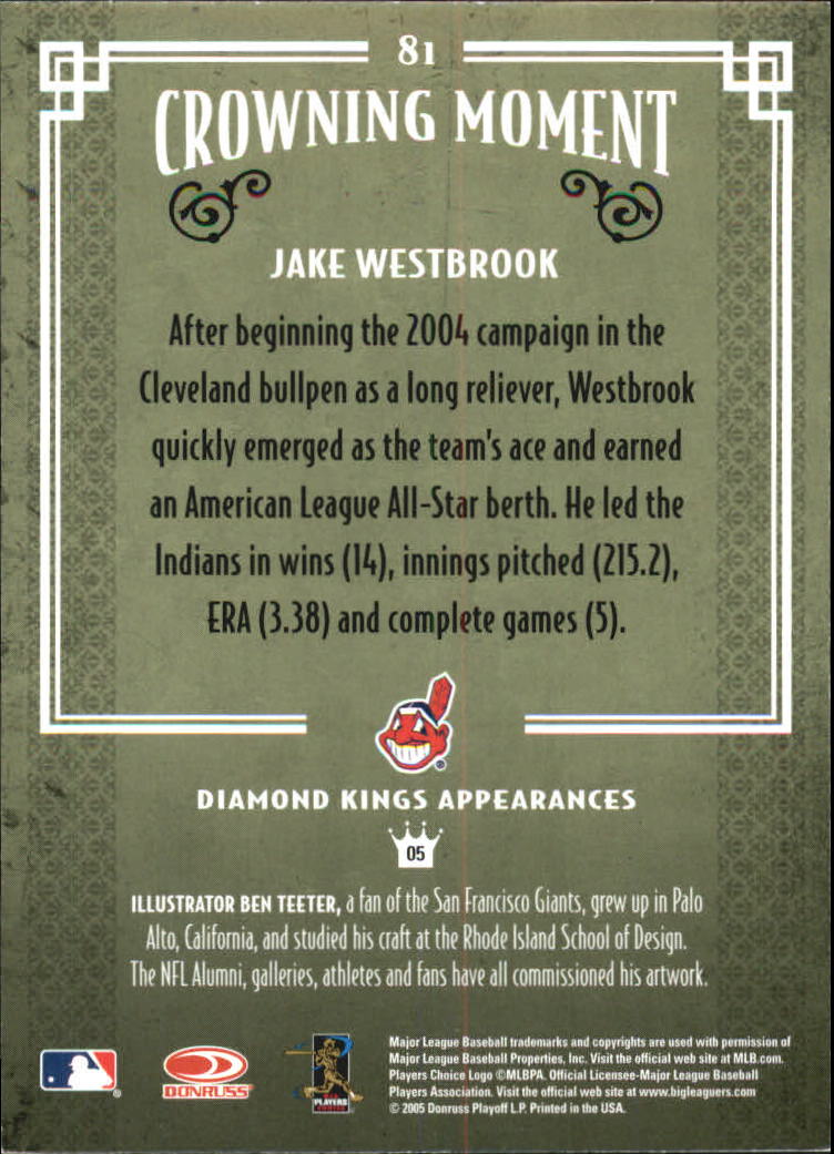 thumbnail 63  - 2005 Diamond Kings Framed Red Baseball Card Pick
