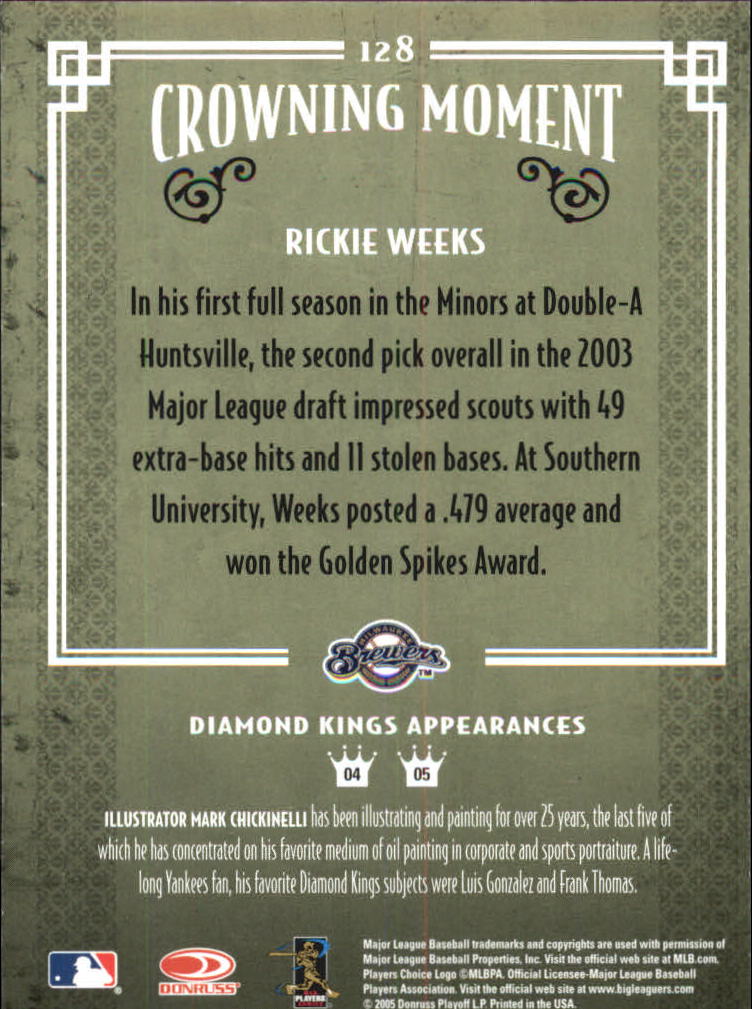 thumbnail 91  - 2005 Diamond Kings Framed Red Baseball Card Pick