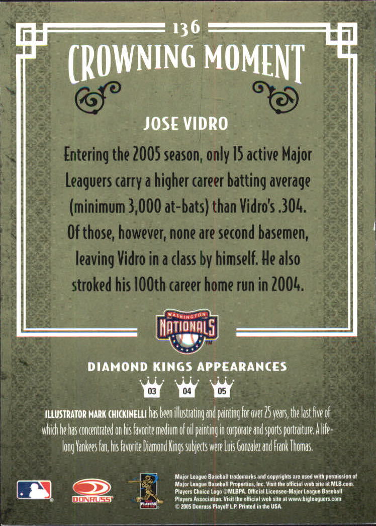 thumbnail 95  - 2005 Diamond Kings Framed Red Baseball Card Pick