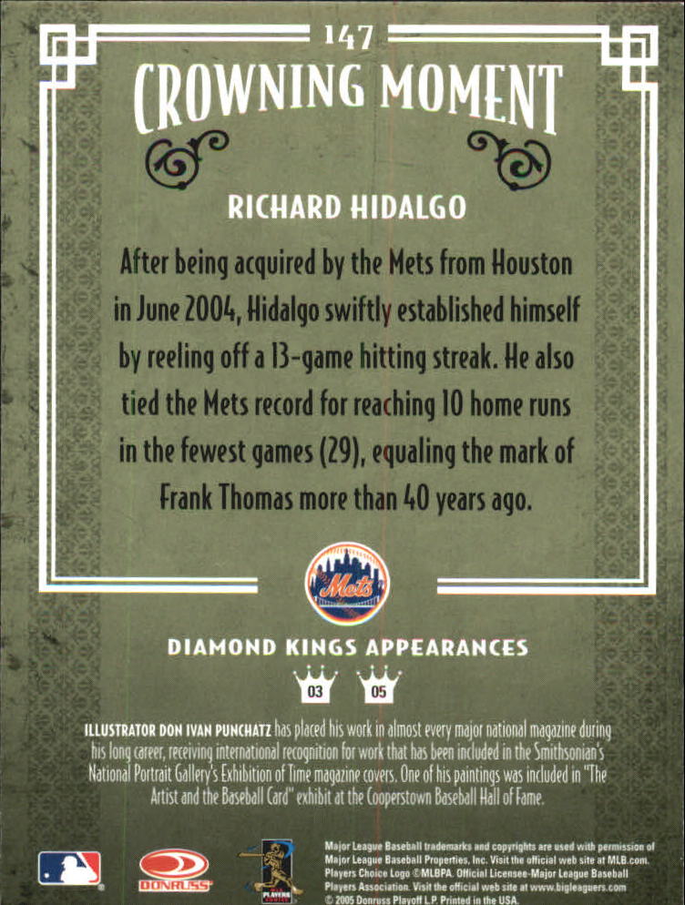 thumbnail 99  - 2005 Diamond Kings Framed Red Baseball Card Pick