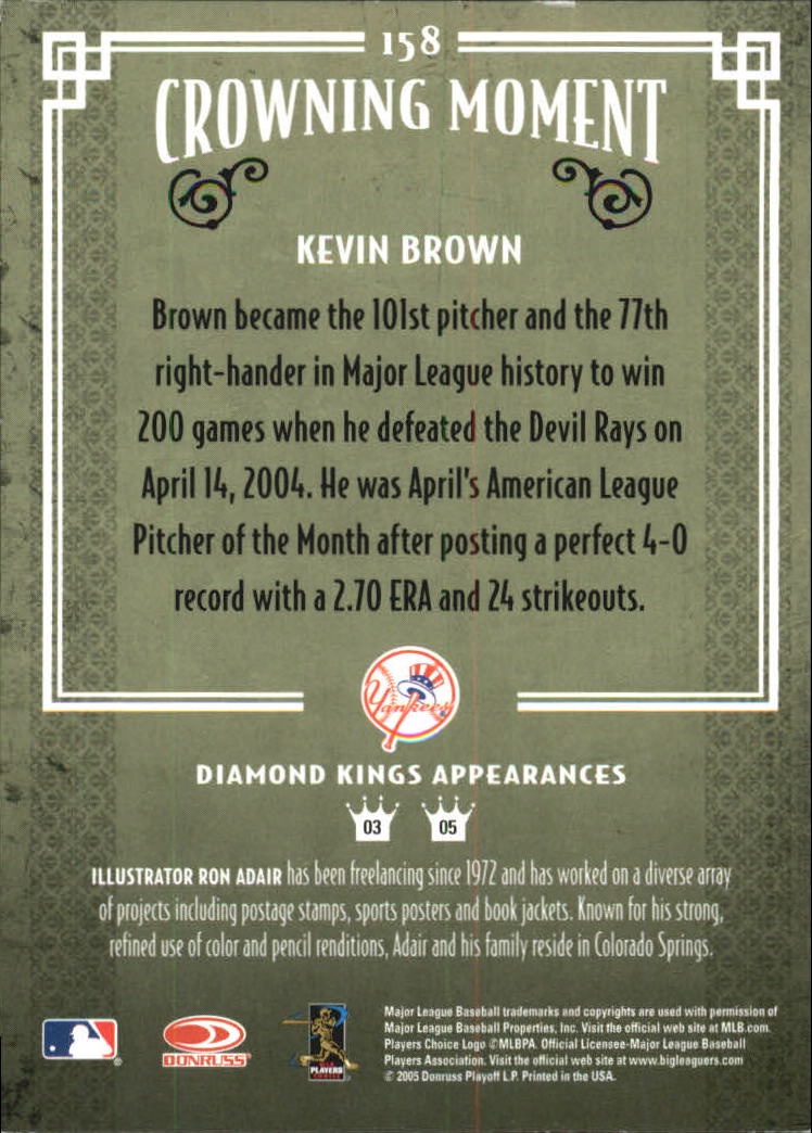 thumbnail 105  - 2005 Diamond Kings Framed Red Baseball Card Pick