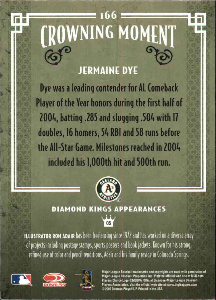 thumbnail 113  - 2005 Diamond Kings Framed Red Baseball Card Pick