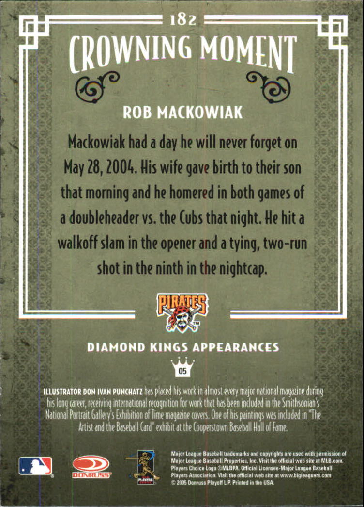 thumbnail 127  - 2005 Diamond Kings Framed Red Baseball Card Pick