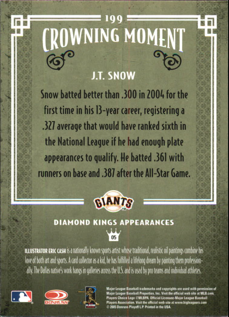 thumbnail 135  - 2005 Diamond Kings Framed Red Baseball Card Pick