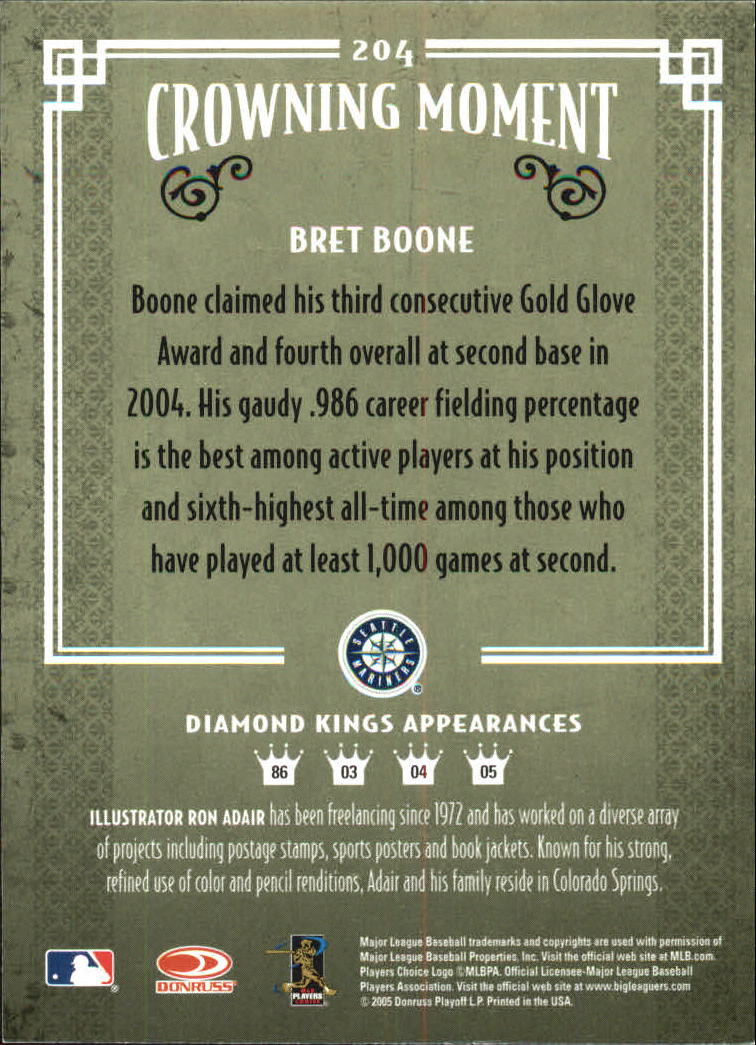 thumbnail 137  - 2005 Diamond Kings Framed Red Baseball Card Pick