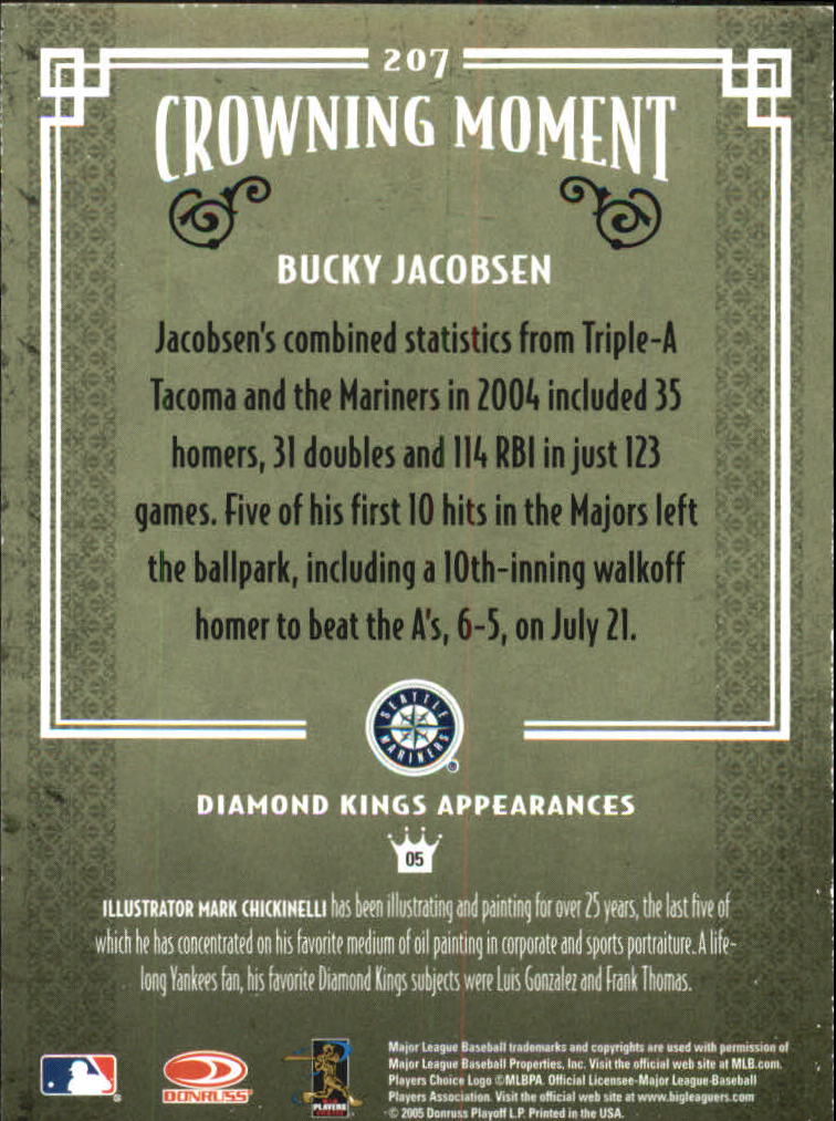 thumbnail 143  - 2005 Diamond Kings Framed Red Baseball Card Pick