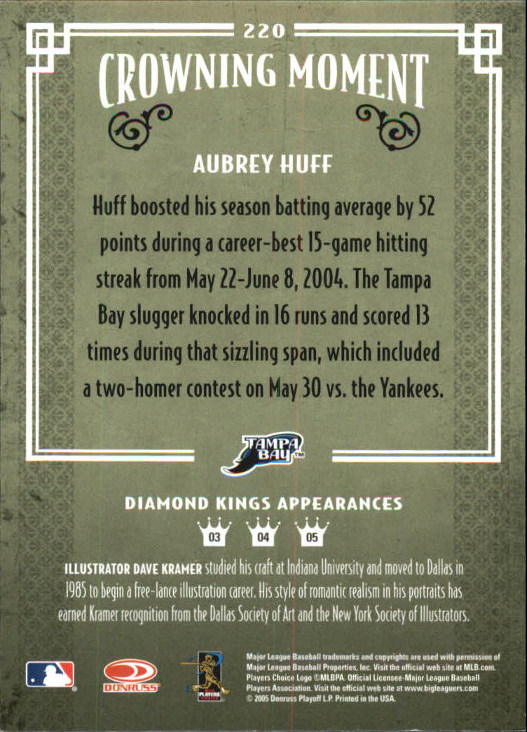 thumbnail 147  - 2005 Diamond Kings Framed Red Baseball Card Pick