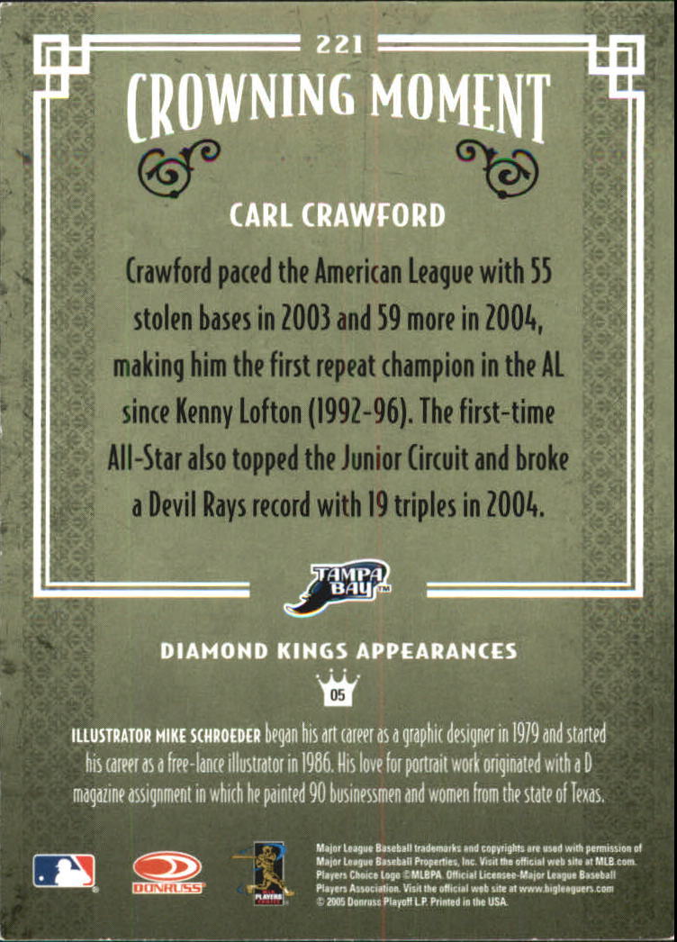 thumbnail 149  - 2005 Diamond Kings Framed Red Baseball Card Pick