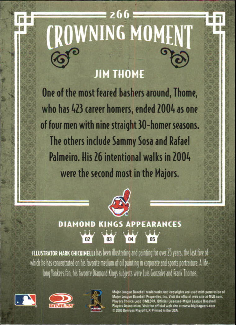 thumbnail 179  - 2005 Diamond Kings Framed Red Baseball Card Pick