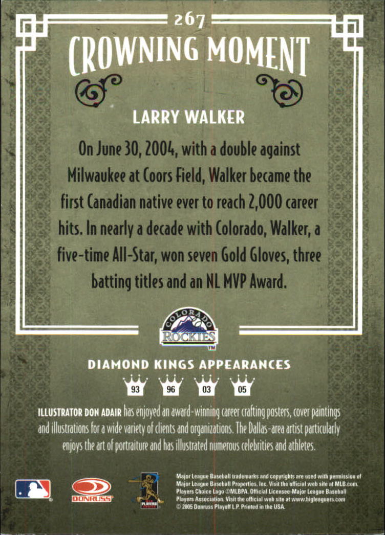 thumbnail 181  - 2005 Diamond Kings Framed Red Baseball Card Pick