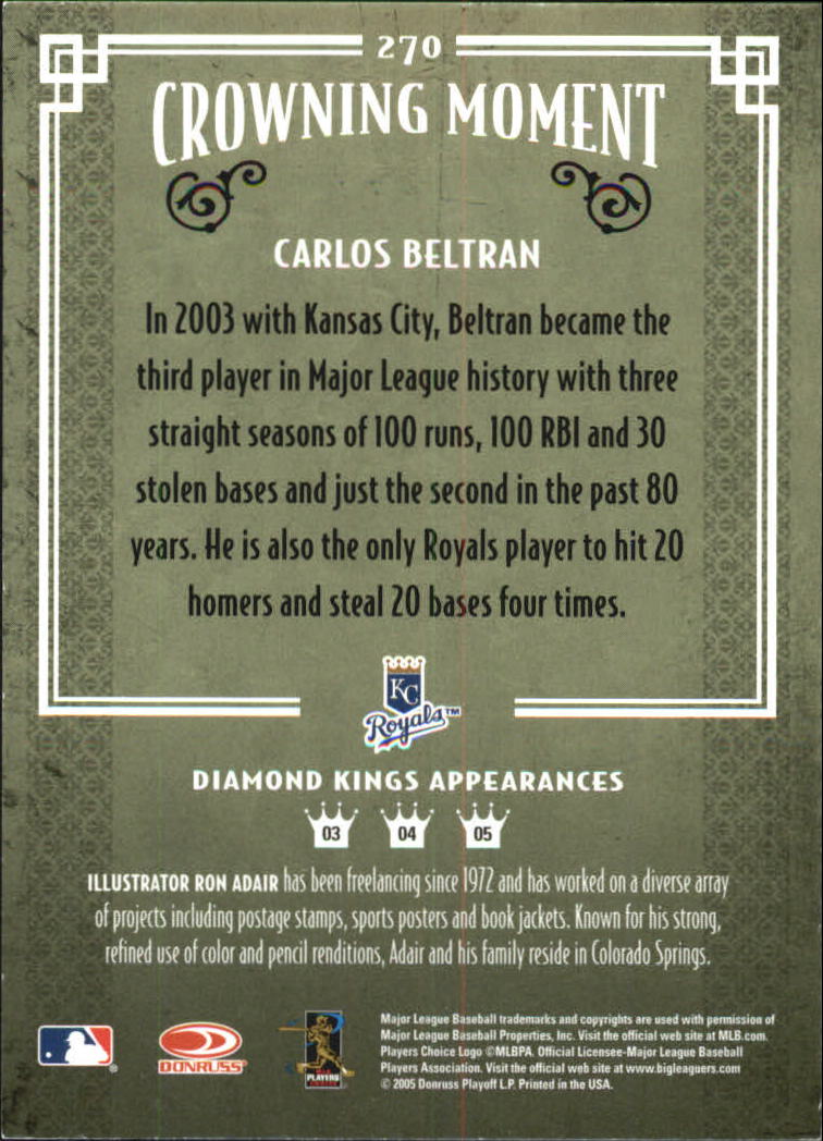 thumbnail 185  - 2005 Diamond Kings Framed Red Baseball Card Pick