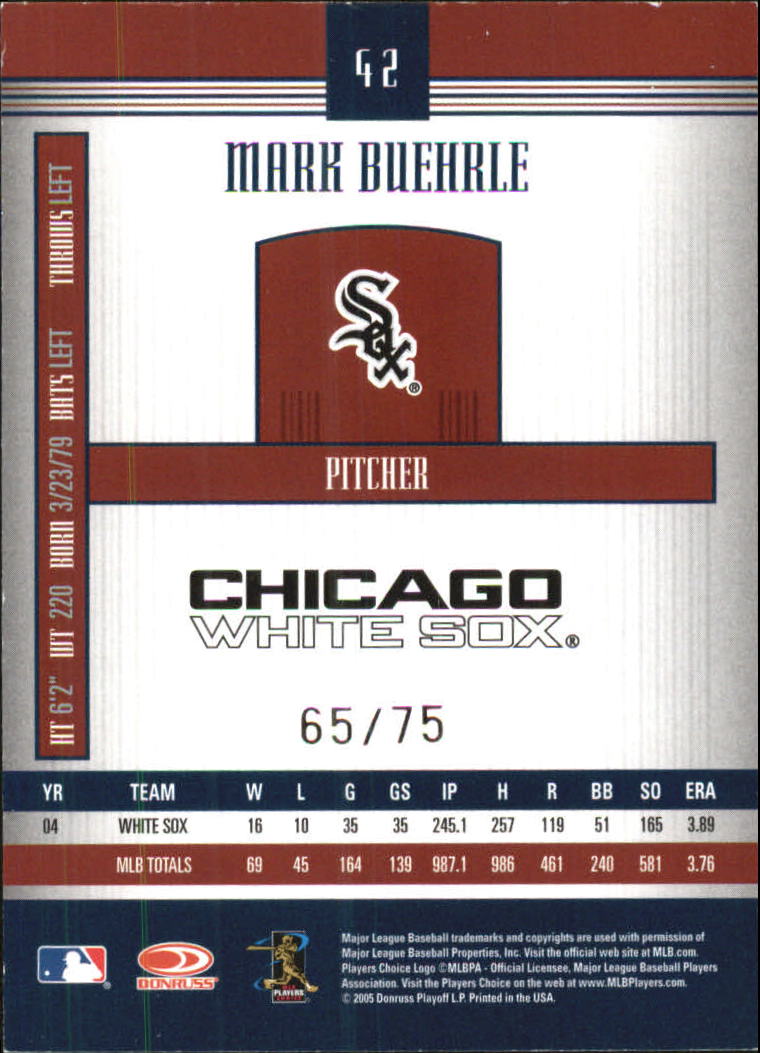 Juego principal"" de tarjetas de béisbol Donruss Signature 2005 - Imagen 7 de 39