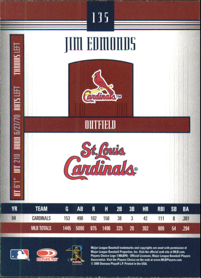 Juego principal"" de tarjetas de béisbol Donruss Signature 2005 - Imagen 31 de 39