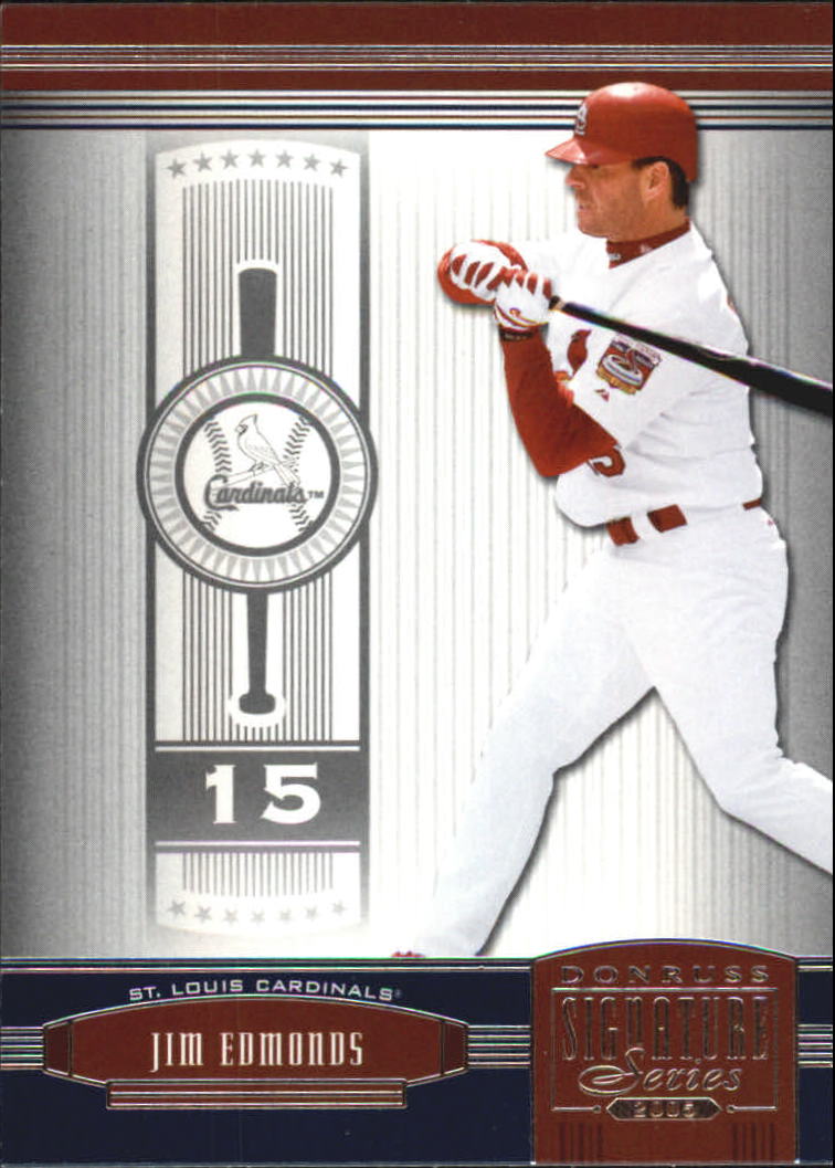 Juego principal"" de tarjetas de béisbol Donruss Signature 2005 - Imagen 30 de 39