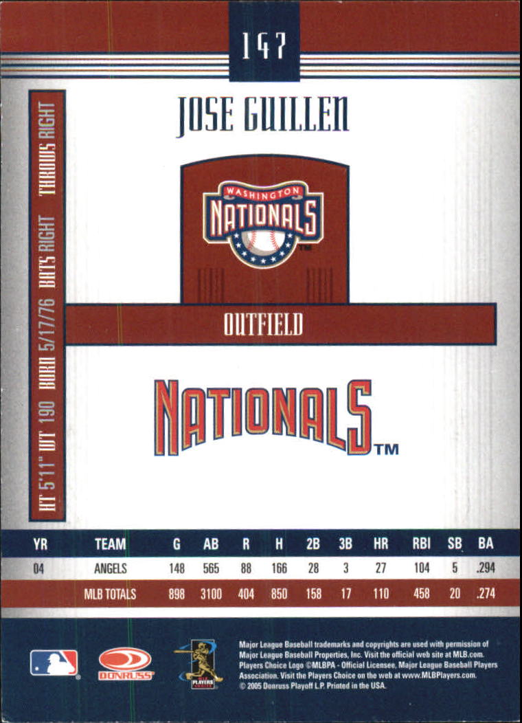 Juego principal"" de tarjetas de béisbol Donruss Signature 2005 - Imagen 37 de 39