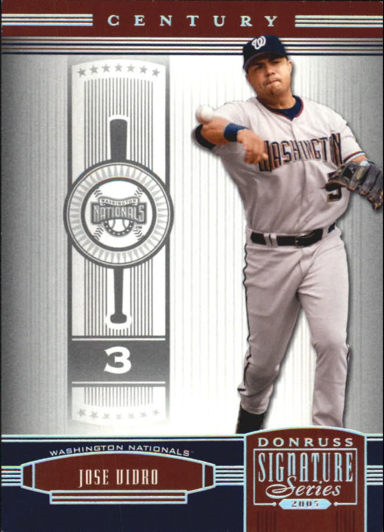Juego principal"" de tarjetas de béisbol Donruss Signature 2005 - Imagen 38 de 39