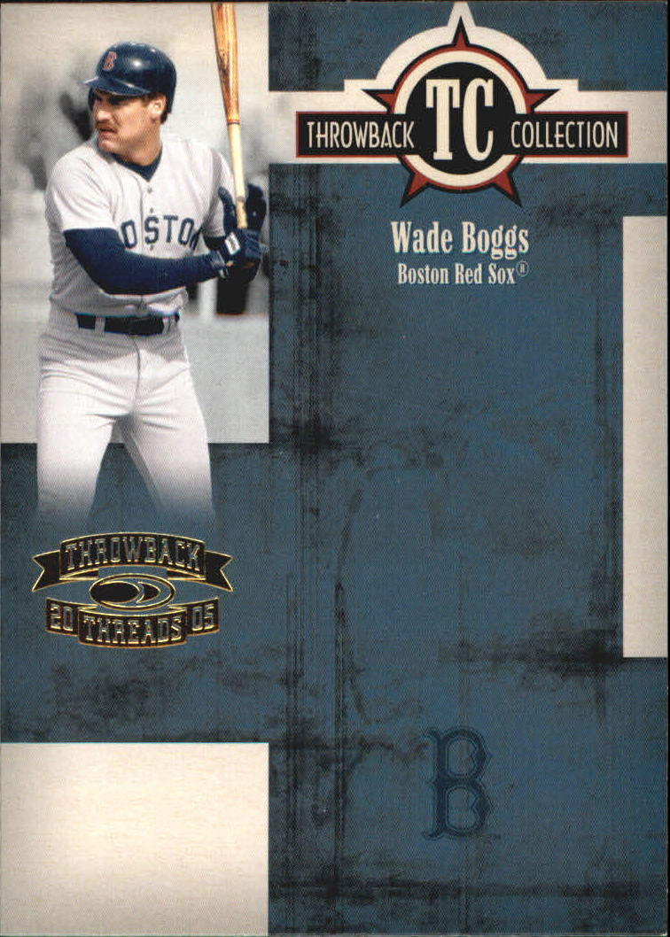 2005 Throwback Threads Baseball "Throwback Collection" Insert and Parallel Cards - Picture 8 of 59