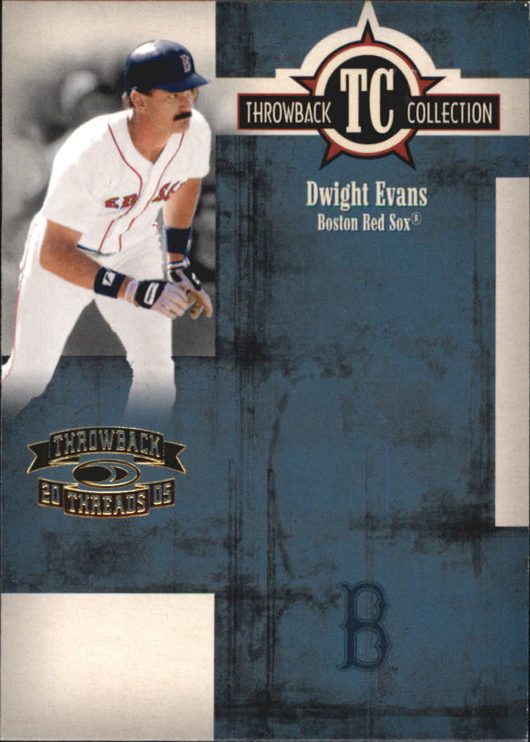 2005 Throwback Threads Baseball "Throwback Collection" Insert and Parallel Cards - Picture 12 of 59