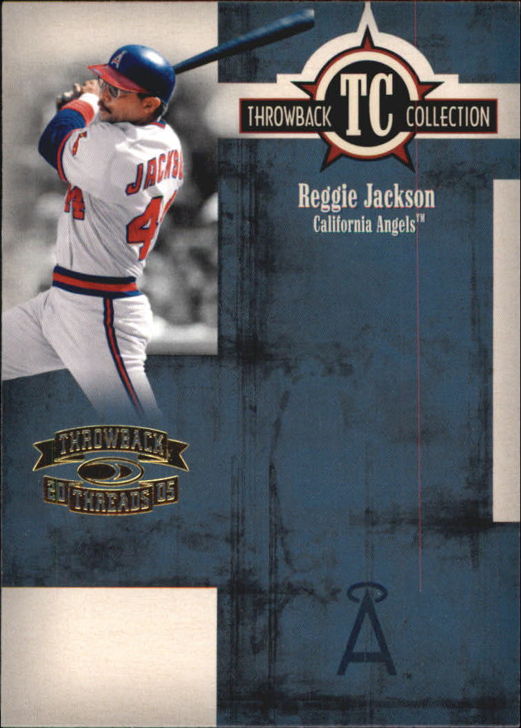 2005 Throwback Threads Baseball "Throwback Collection" Insert and Parallel Cards - Picture 30 of 59