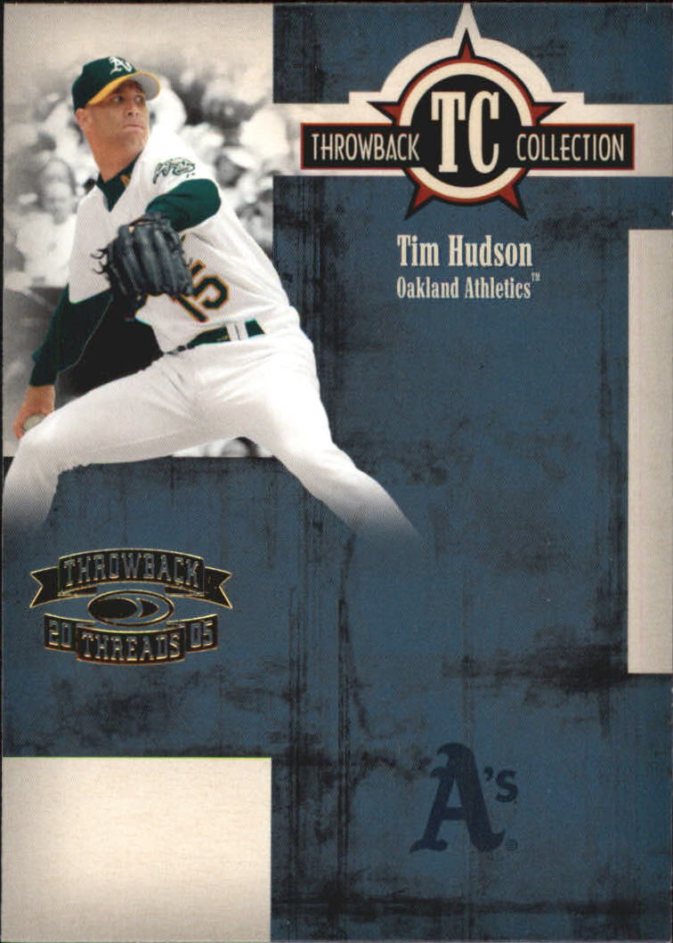 2005 Throwback Threads Baseball "Throwback Collection" Insert and Parallel Cards - Picture 36 of 59