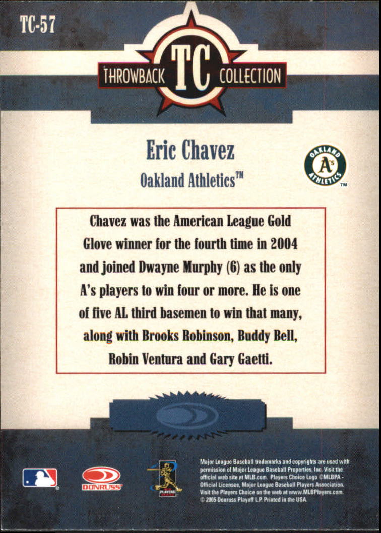 2005 Throwback Threads Baseball "Throwback Collection" Insert and Parallel Cards - Picture 43 of 59