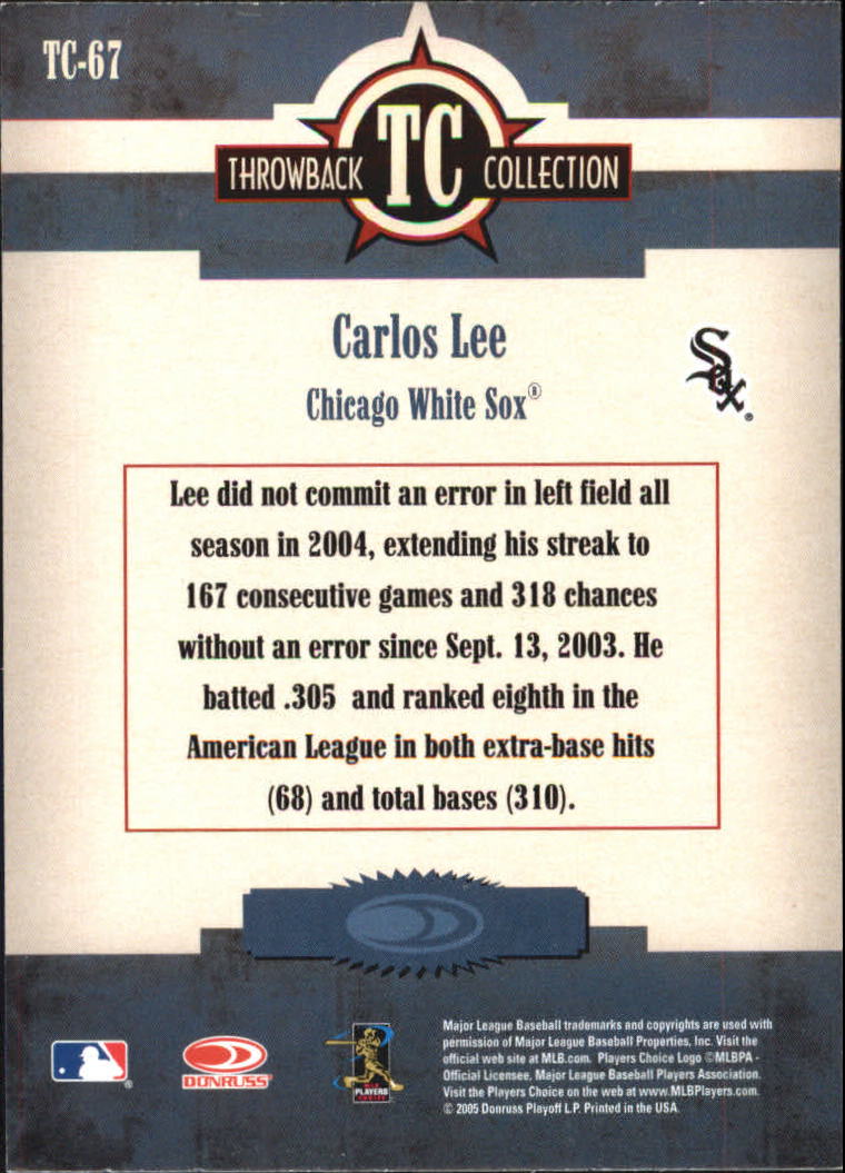 2005 Throwback Threads Baseball "Throwback Collection" Insert and Parallel Cards - Picture 51 of 59