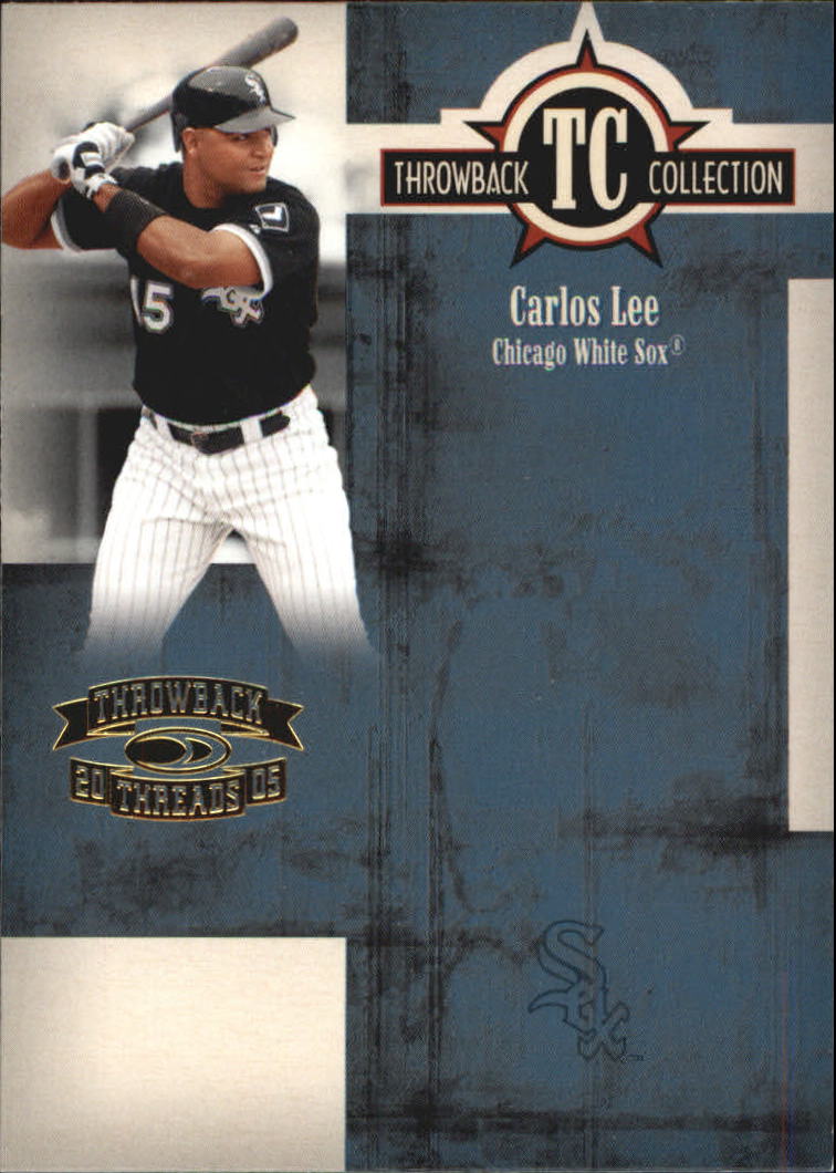 2005 Throwback Threads Baseball "Throwback Collection" Insert and Parallel Cards - Picture 50 of 59