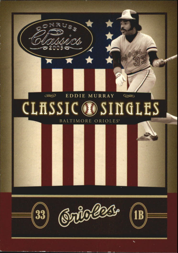2005 Donruss Classics Baseball "Classic Combos and Singles" Insert Cards - Picture 22 of 39