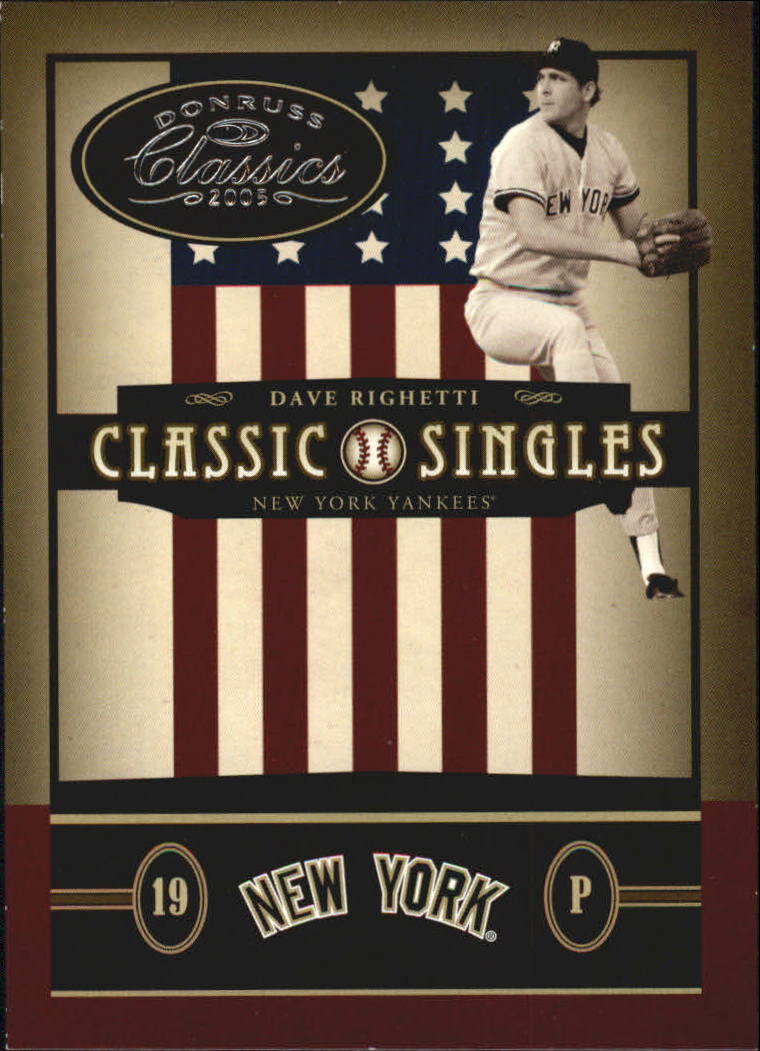 2005 Donruss Classics Baseball "Classic Combos and Singles" Insert Cards - Picture 34 of 39