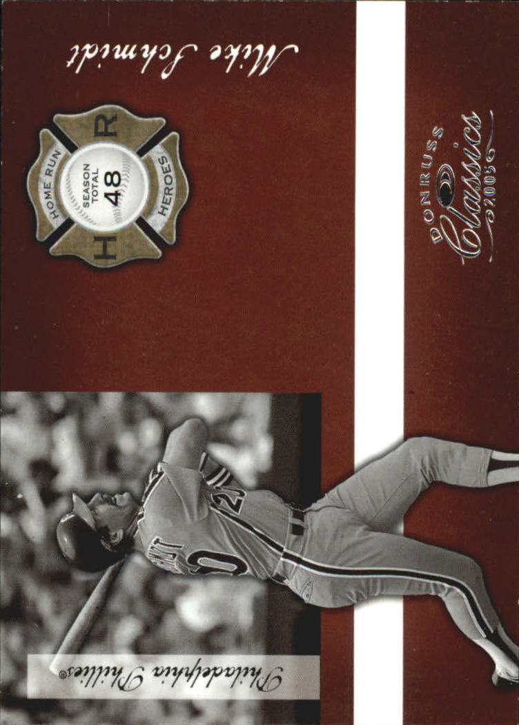Donruss Classics Baseball 2005 "Home Run Heroes" inserto e carte parallele - Foto 2 di 87