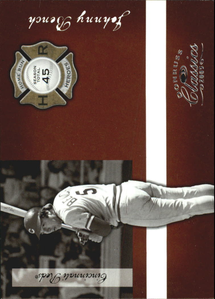 Donruss Classics Baseball 2005 "Home Run Heroes" inserto e carte parallele - Foto 8 di 87