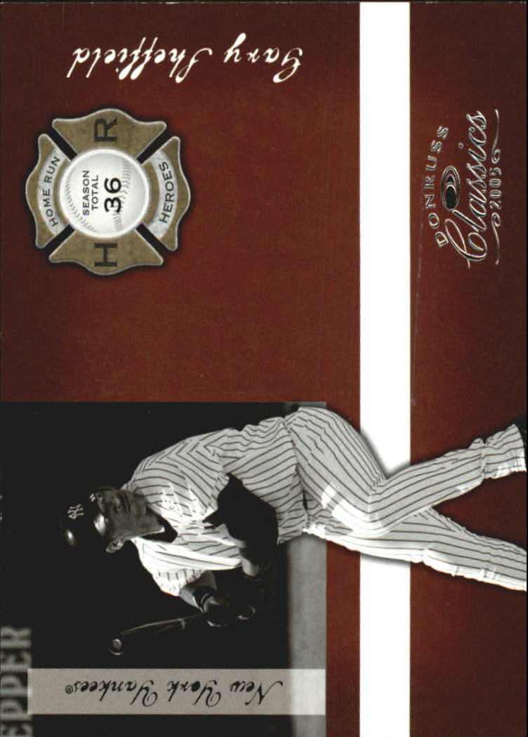 Donruss Classics Baseball 2005 "Home Run Heroes" inserto e carte parallele - Foto 18 di 87