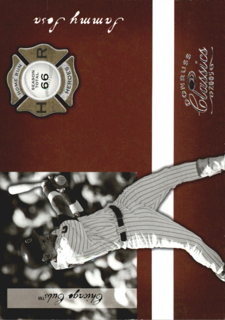 Donruss Classics Baseball 2005 "Home Run Heroes" inserto e carte parallele - Foto 34 di 87