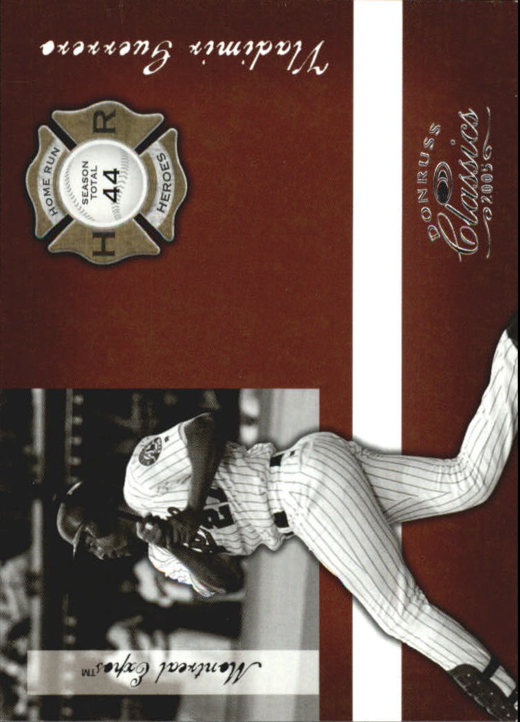 Donruss Classics Baseball 2005 "Home Run Heroes" inserto e carte parallele - Foto 44 di 87
