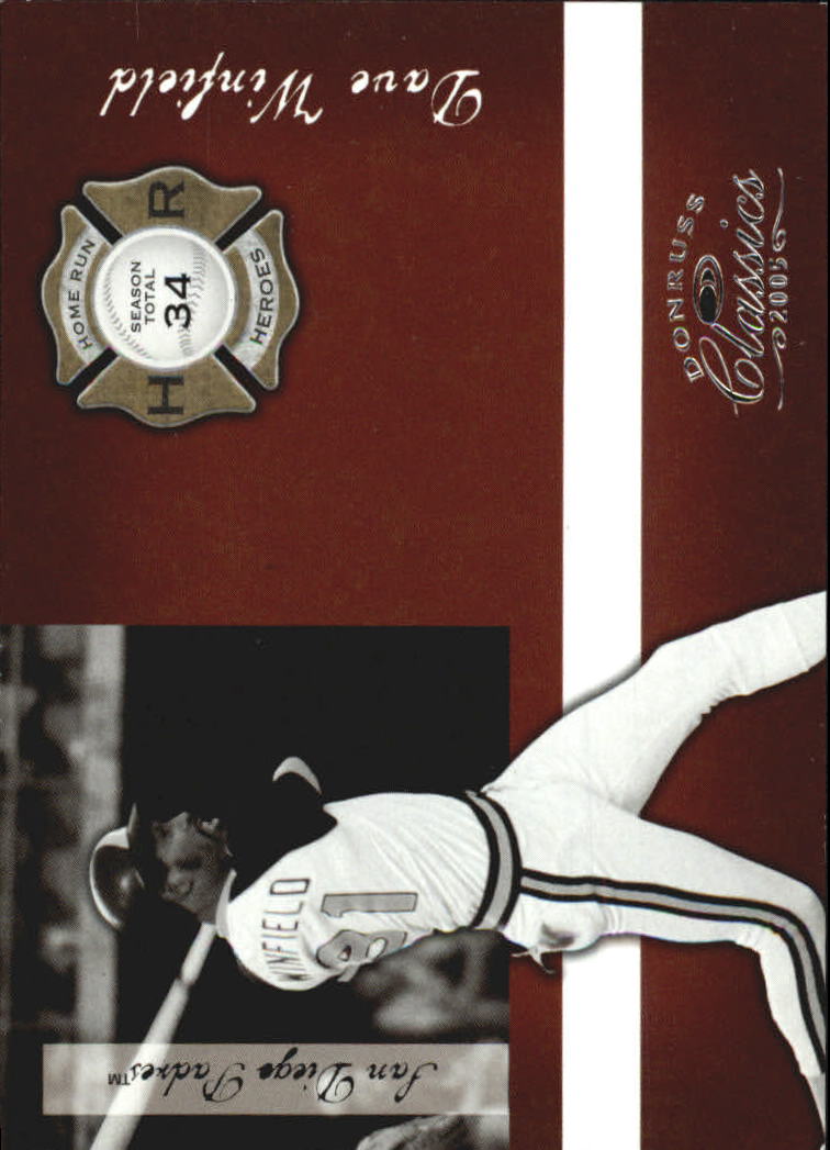 Donruss Classics Baseball 2005 "Home Run Heroes" inserto e carte parallele - Foto 52 di 87