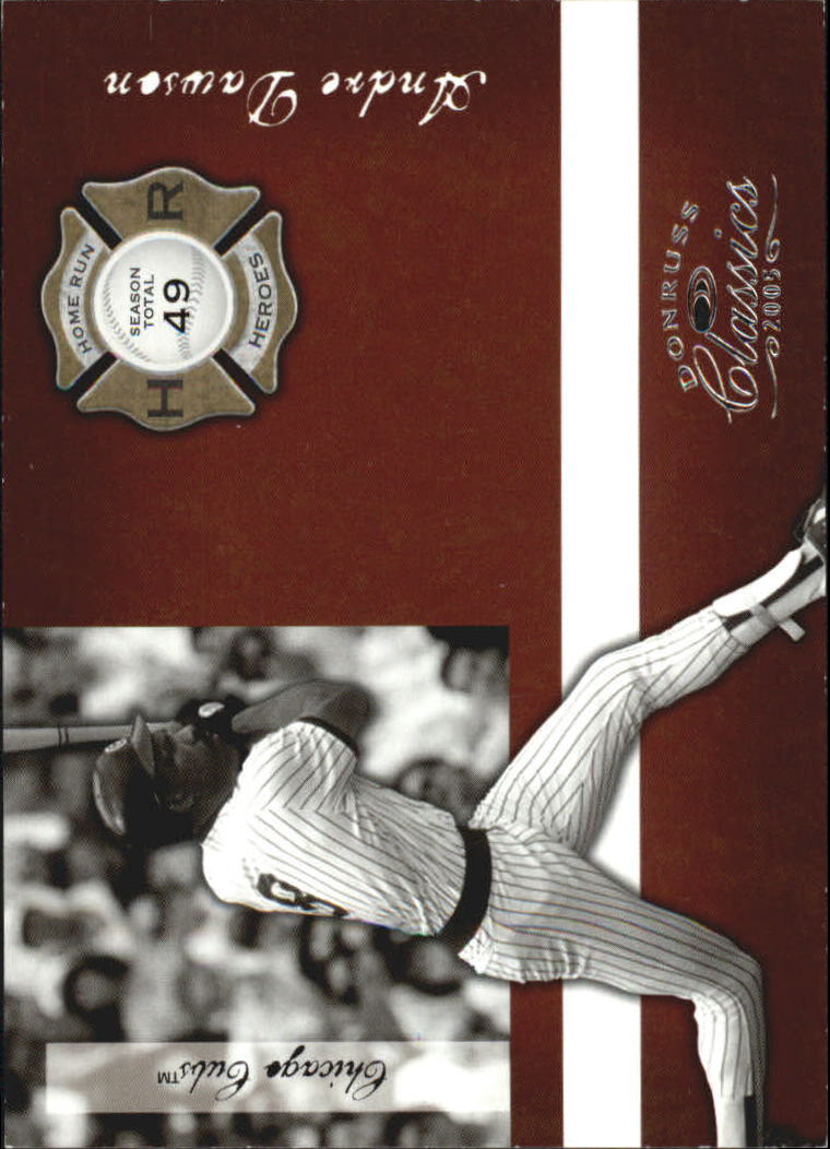 Donruss Classics Baseball 2005 "Home Run Heroes" inserto e carte parallele - Foto 58 di 87