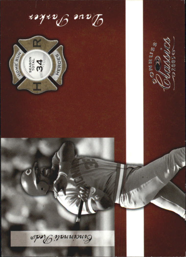 Donruss Classics Baseball 2005 "Home Run Heroes" inserto e carte parallele - Foto 64 di 87