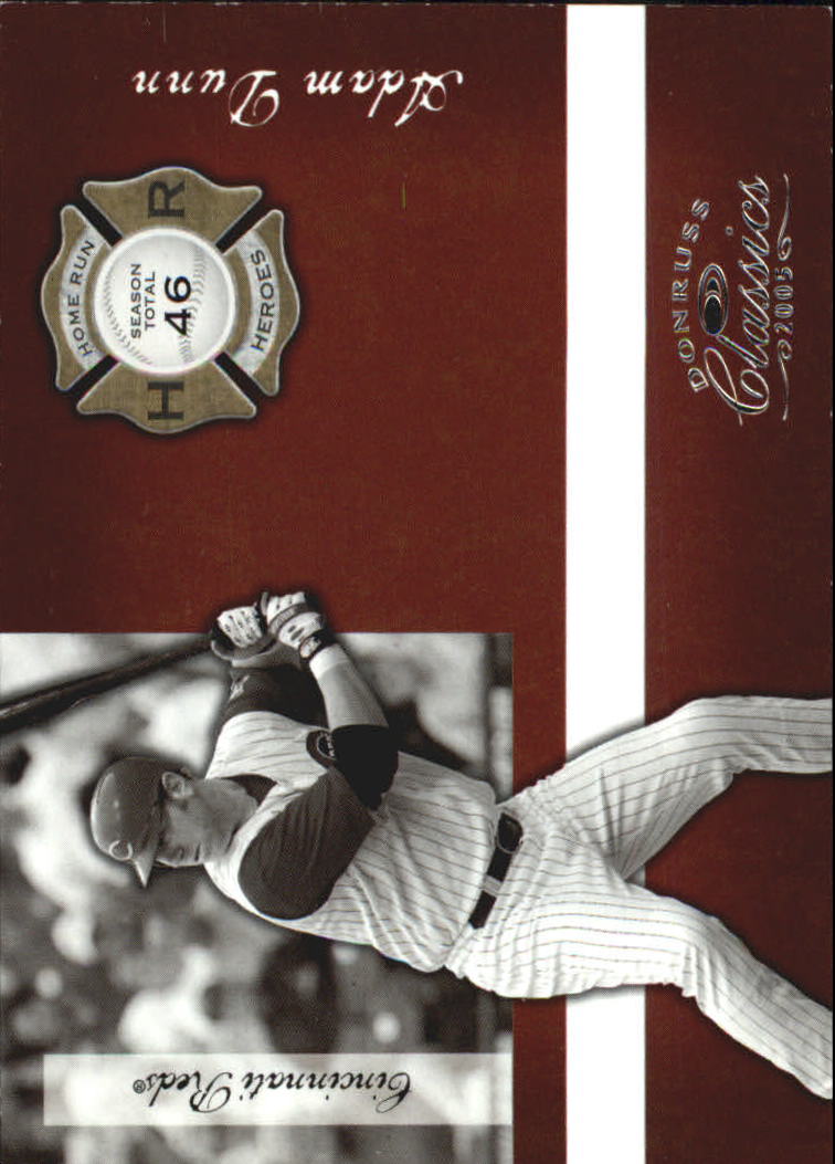 Donruss Classics Baseball 2005 "Home Run Heroes" inserto e carte parallele - Foto 66 di 87
