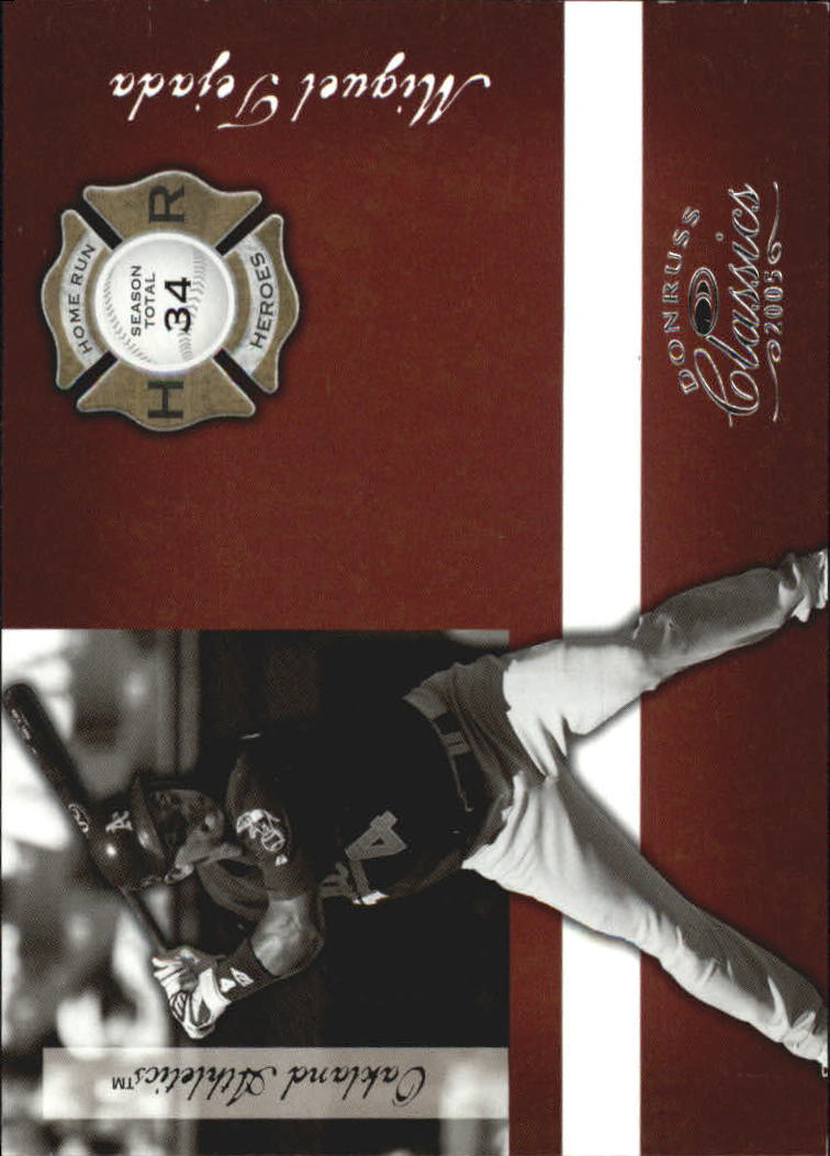 Donruss Classics Baseball 2005 "Home Run Heroes" inserto e carte parallele - Foto 70 di 87