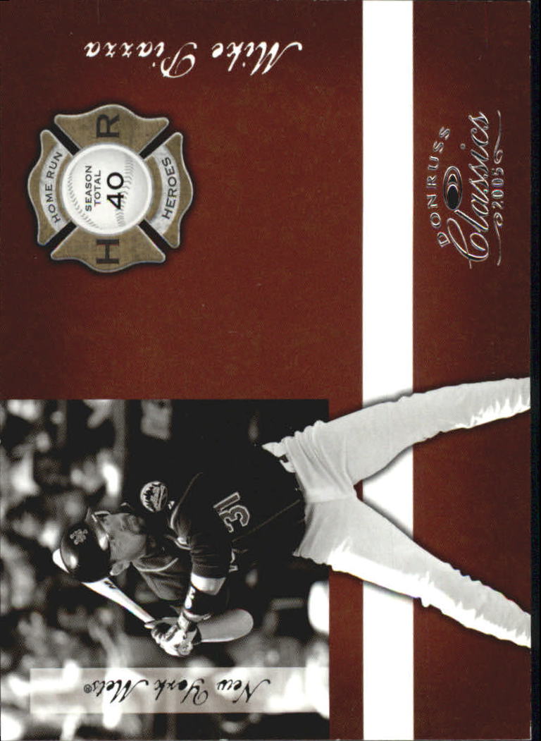 Donruss Classics Baseball 2005 "Home Run Heroes" inserto e carte parallele - Foto 76 di 87