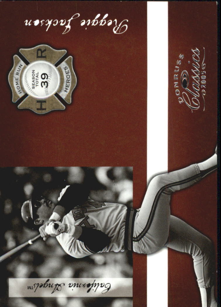 Donruss Classics Baseball 2005 "Home Run Heroes" inserto e carte parallele - Foto 78 di 87