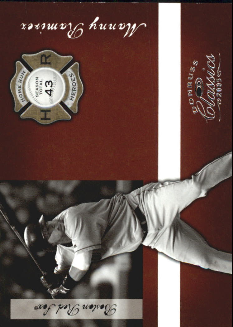 Donruss Classics Baseball 2005 "Home Run Heroes" inserto e carte parallele - Foto 82 di 87