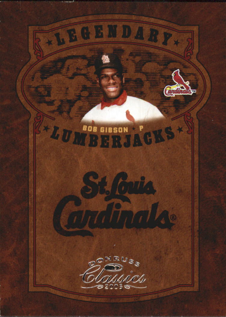 Tarjetas de inserción ""Legendary Lemberjacks and Players"" de béisbol Donruss Classics 2005 - Imagen 2 de 133