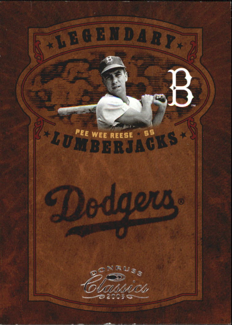 Tarjetas de inserción ""Legendary Lemberjacks and Players"" de béisbol Donruss Classics 2005 - Imagen 32 de 133